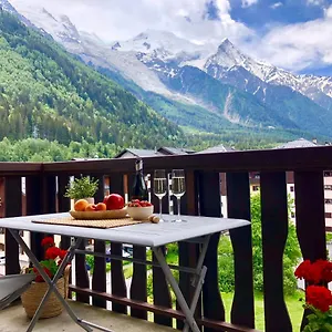 아파트 Mont Blanc 43, Vue Mont Blanc , Balcon, Parking, 샤모니